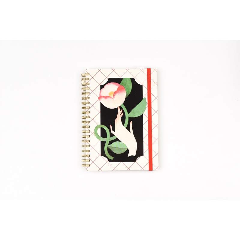 HITOTOKI Ring Notebook – Comic Size – Flower Picking