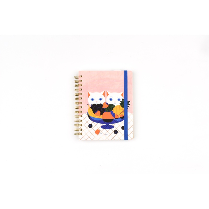 HITOTOKI Ring Notebook – Passport Size – Fruit