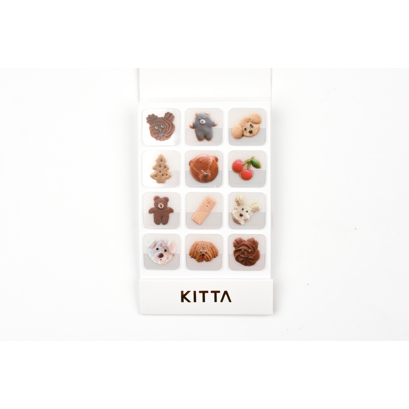 Kitta Portable Washi Tape – Clear – Snacks