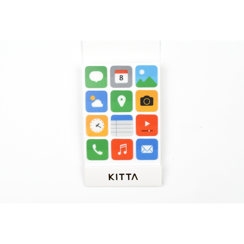 Kitta Portable Washi Tape – Clear – Theme