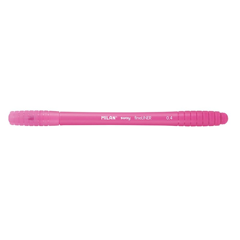 Milan Sway Fine Liner Fibre Tip Marker 0.4mm Tip Pink