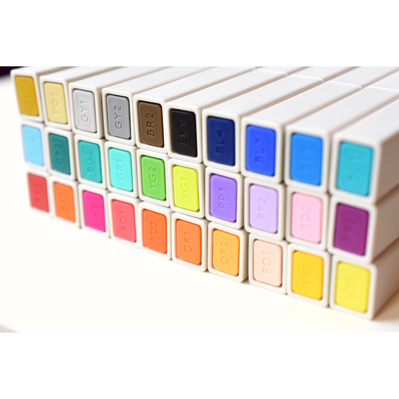 Kokuyo PASTA Soft Marker – Set of 30