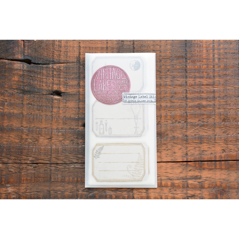 LCN Vintage Label Sticker Set