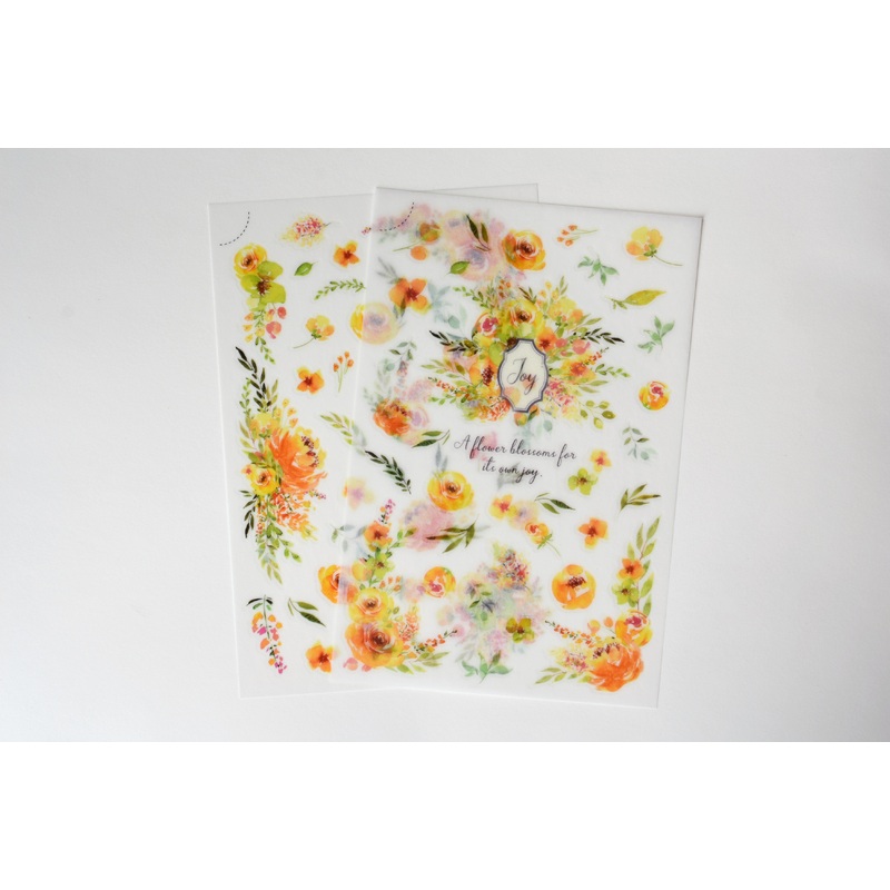 MU Print-On Stickers – A Flower’s Joy – #143