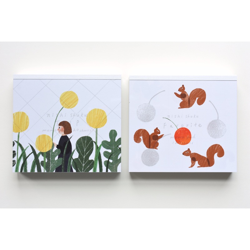 Cozyca – Nishi Shuku Memo Pad