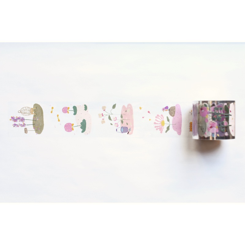 Deer Forest Washi Tape – Daydream Garden – Clear