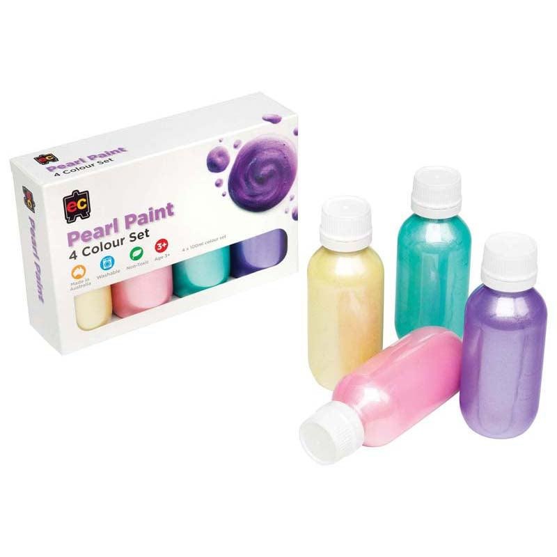 EC Acrylic Paint Pearl Set 4 x 100ml