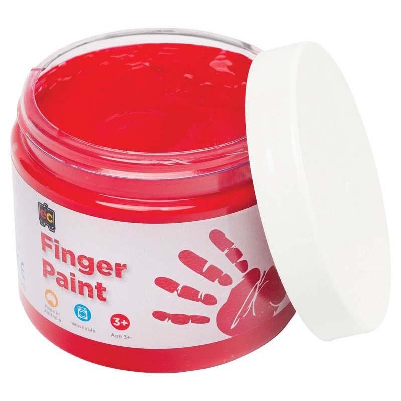 EC Finger Paint Red 250ml