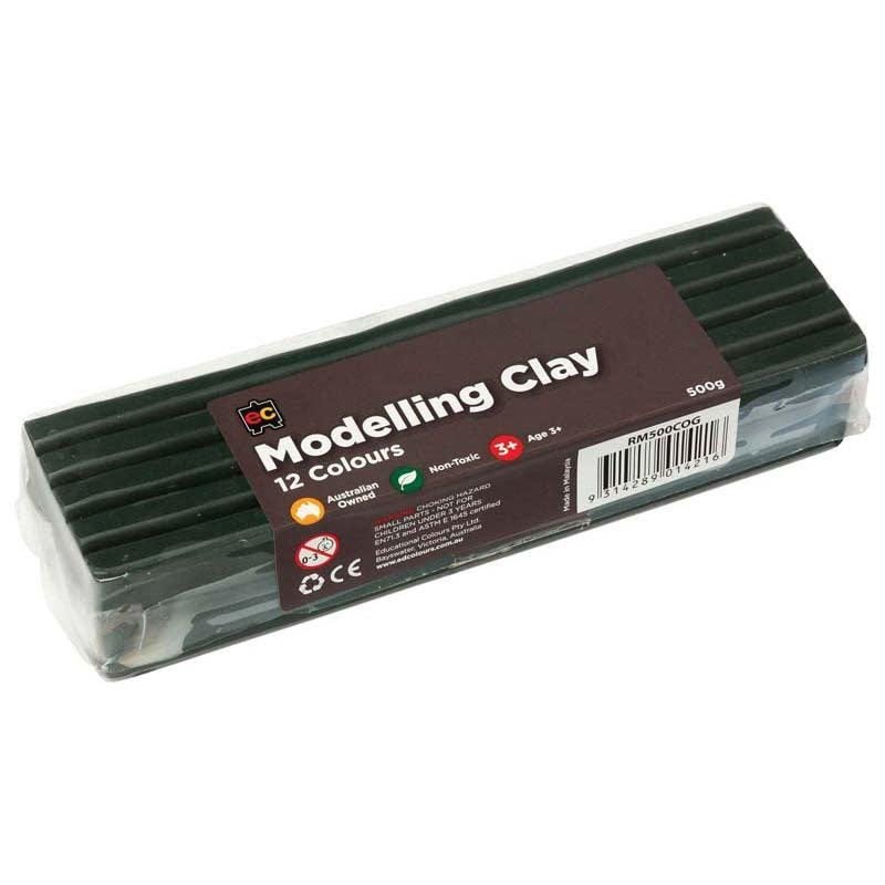 EC Modelling Clay Olive Green 500gm