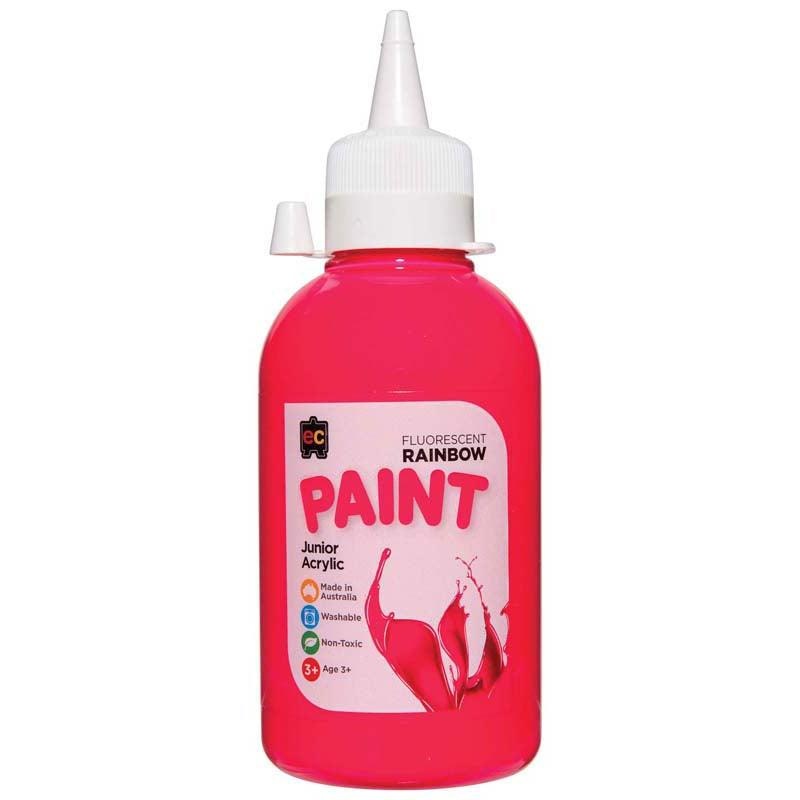 EC Paint Rainbow Fluoro Pink 250ml