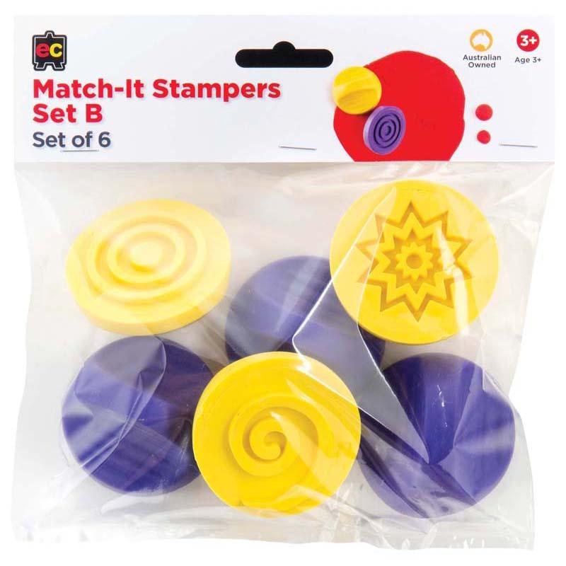EC Stamper Match It Set B Pack 6