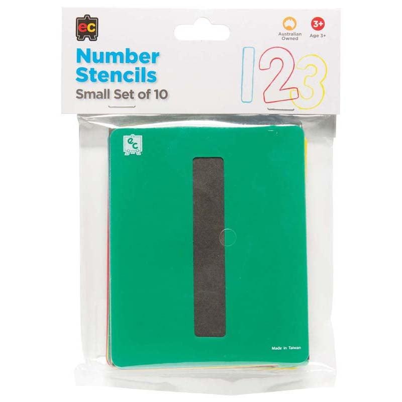 EC Stencil Set Numbers 0-9