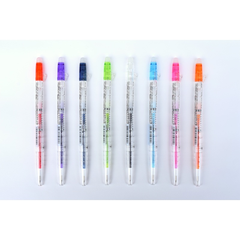 FriXion Ball Slim – Clear Barrel – 0.38mm
