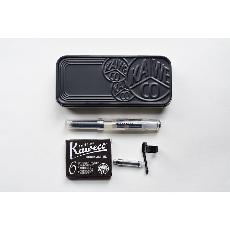 Kaweco CLASSIC Sport Fountain Pen – Black Crystal