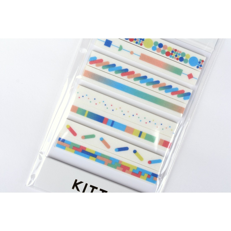 Kitta Portable Washi Tape – Slim – Color Bar