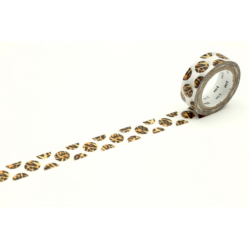 mt ex Washi Tape Dot Leopard