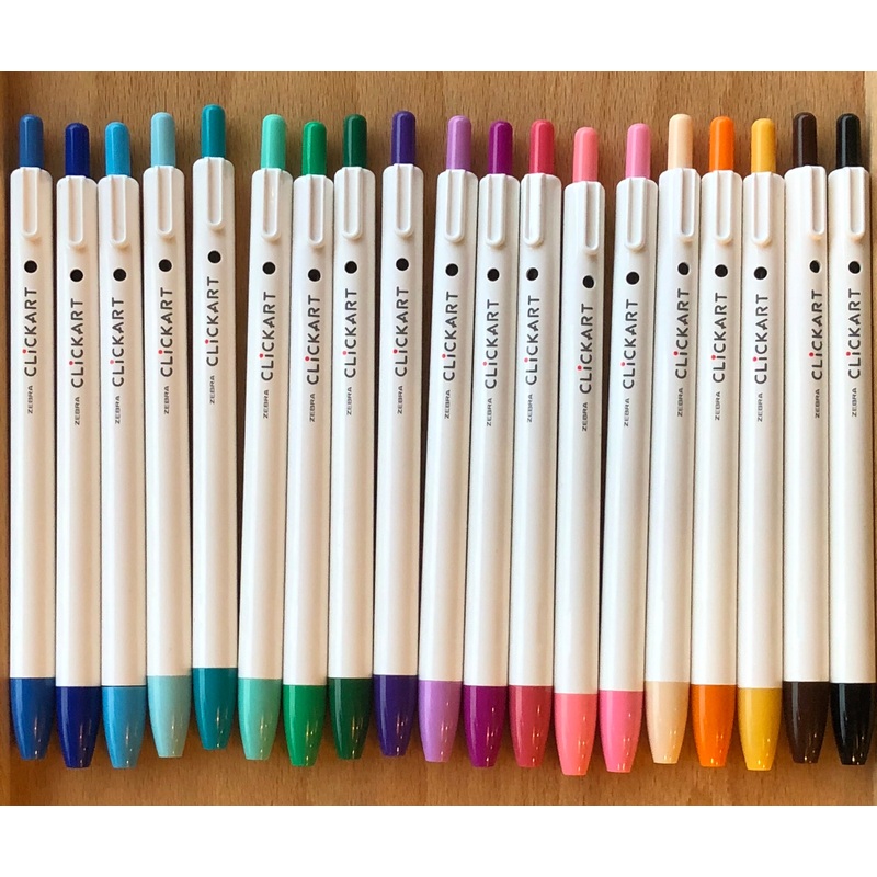 Zebra ClickArt Click Marker – Set of 36 Colors
