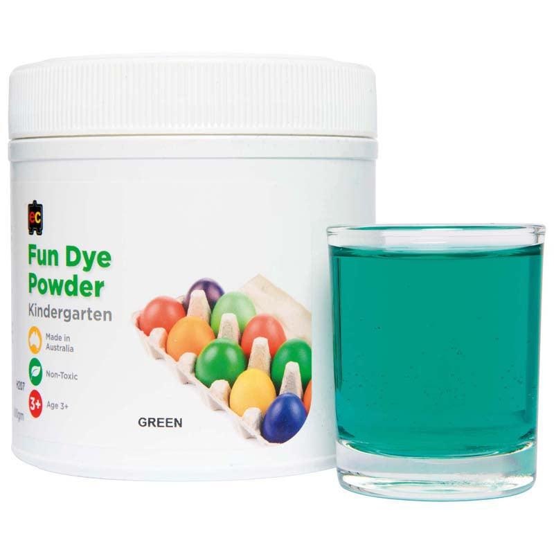 EC Craft Fun Dye Powder Green 500gms