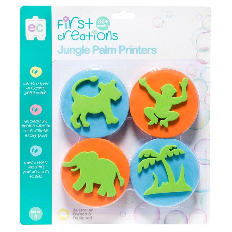 EC First Creations Jungle Palm Printers Set 4