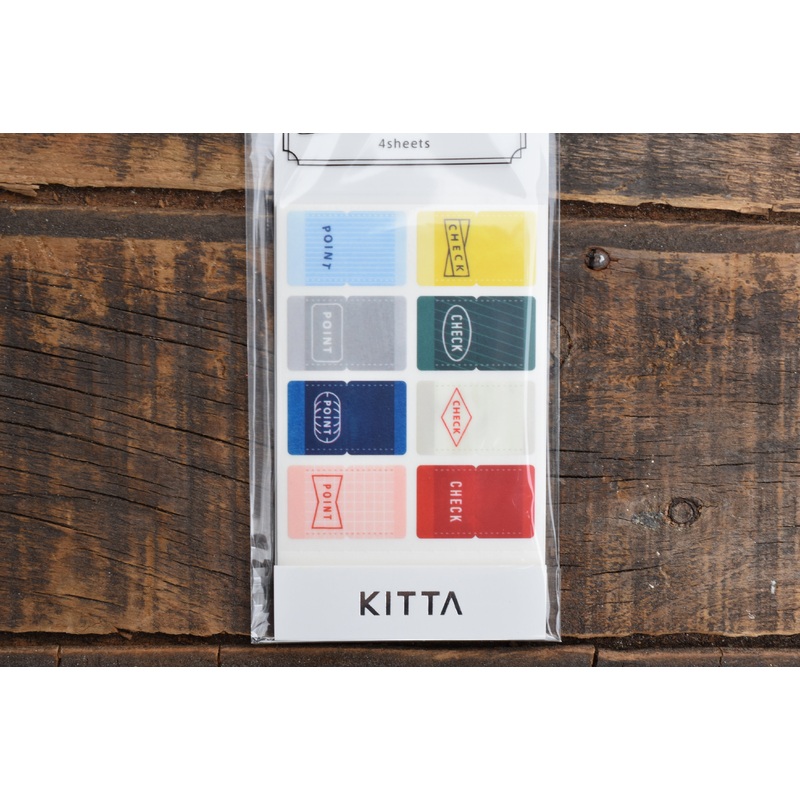 Kitta Portable Washi Tape – Seal – Index Tags