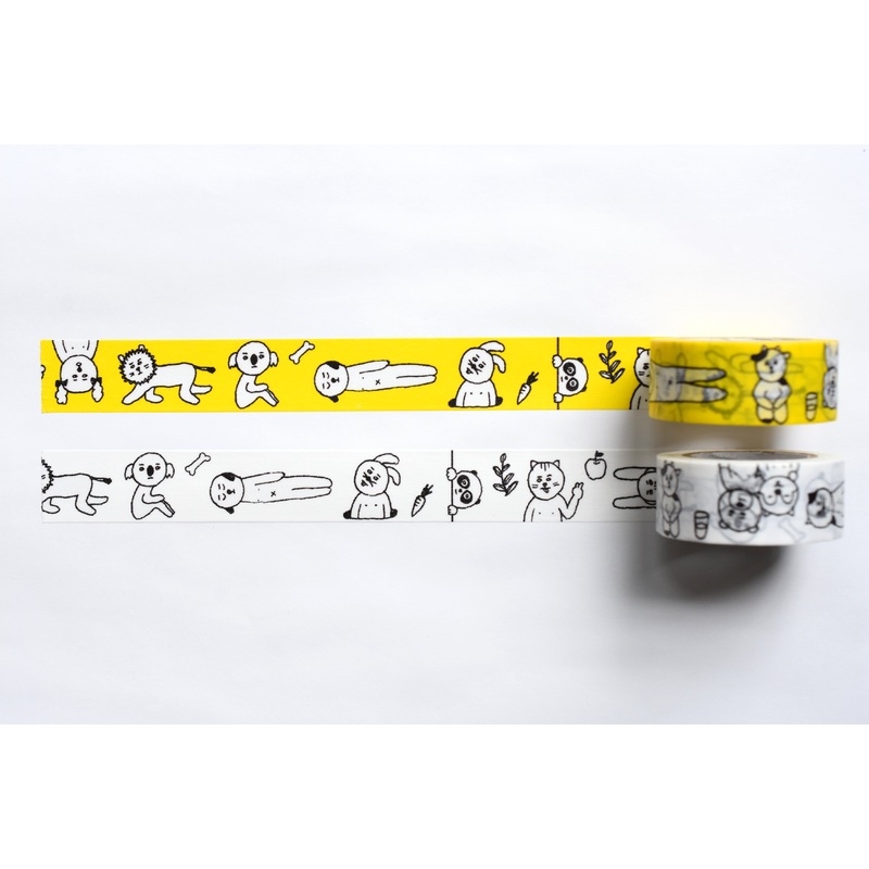 Classiky – Sennokoto Random Masking Tape – Set of 2