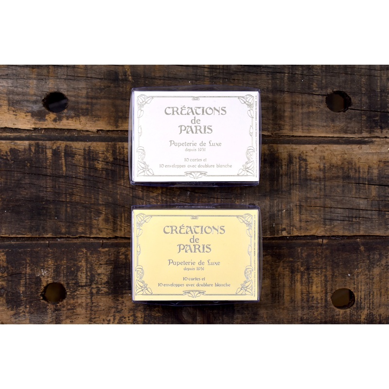 Crations de Paris Deckled 10 Note Card Boxed Set (Small)
