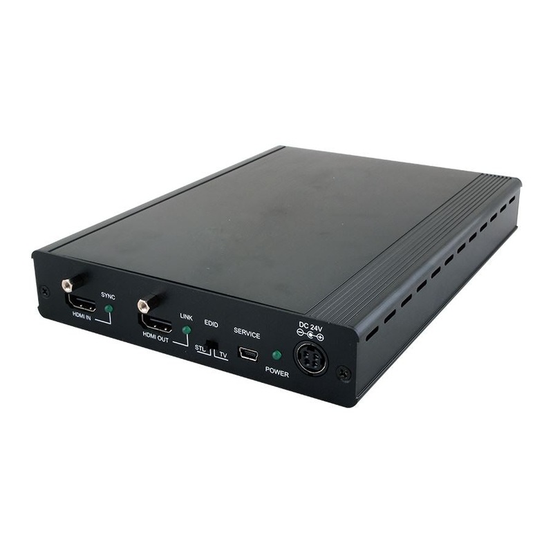 CYP HDBaseT Splitter 1×4. 1x HDMI Input, 1x HDMI Output, 3x HDBaseT up to 60m Outputs. 4K2K Resolution & 3D Support. 2-Way IR control.