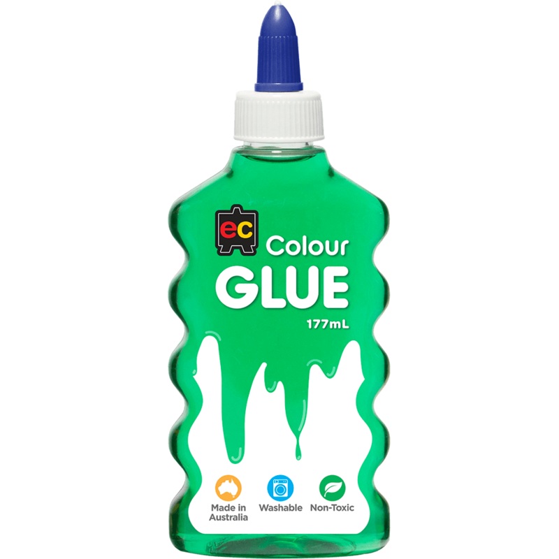 EC Coloured Glue 177ml Green