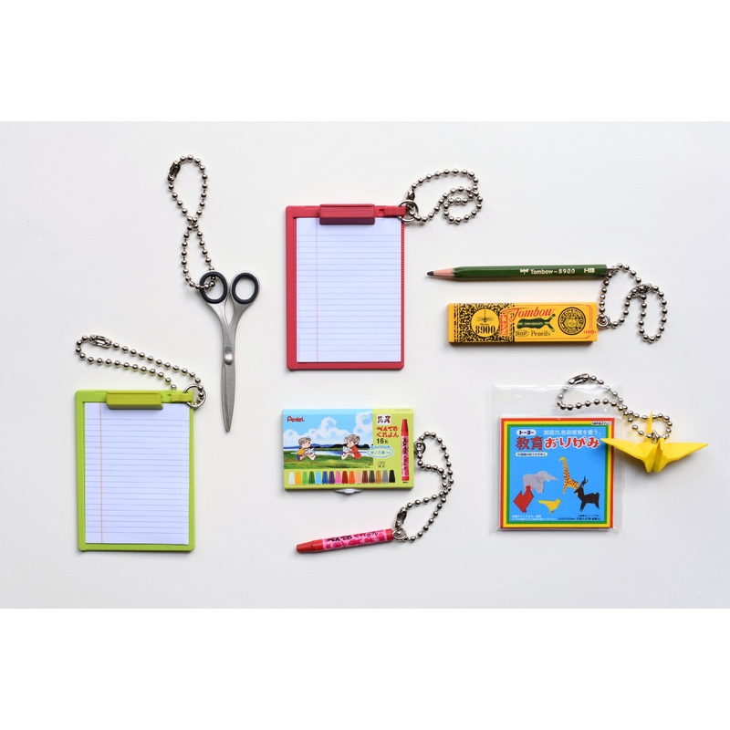 Miniature Stationery Supplies Keychain – 3rd Season