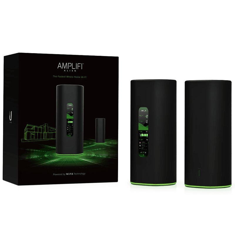 AMPLIFI ALIEN W-FI 6 TRI-BAND ROUTER AND MESHPOINT KIT