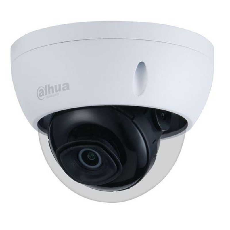 DAHUA 4MP IP Vandal Proof IR Dome Camera. 2.8mm Lens. 20fps@4mp (2688 x 1520). H.264 & H.265 Dual-stream Encoding, Max IR Length 30m WDR, 3D DNR, HLC, BLC, IP67, IK10, PoE