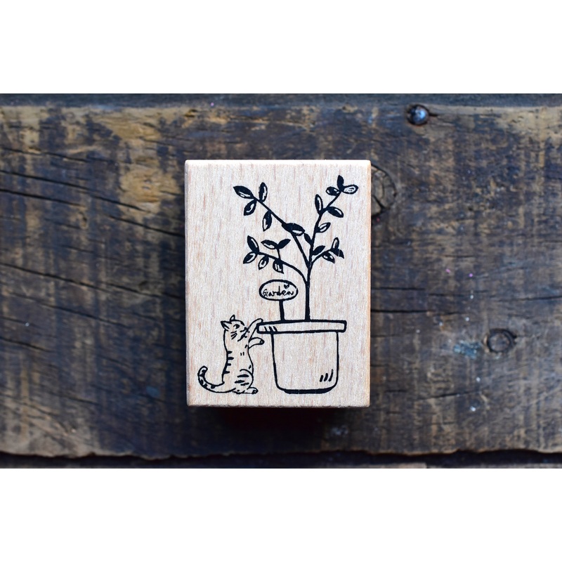 Deer Forest – /Cat and Plant Stamp