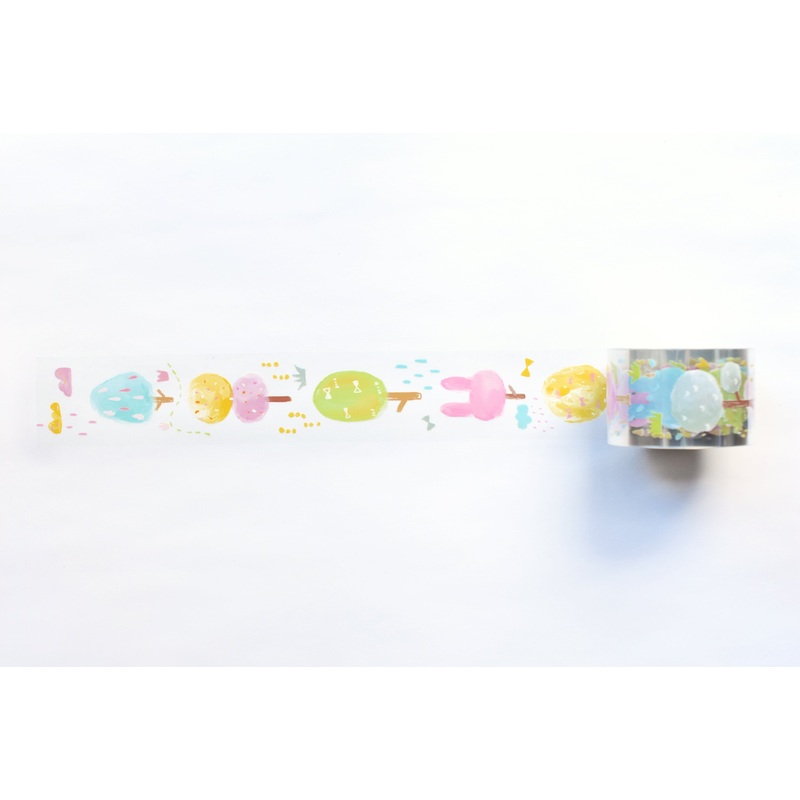 Deer Forest Washi Tape – Marshmallow Tree Transparent