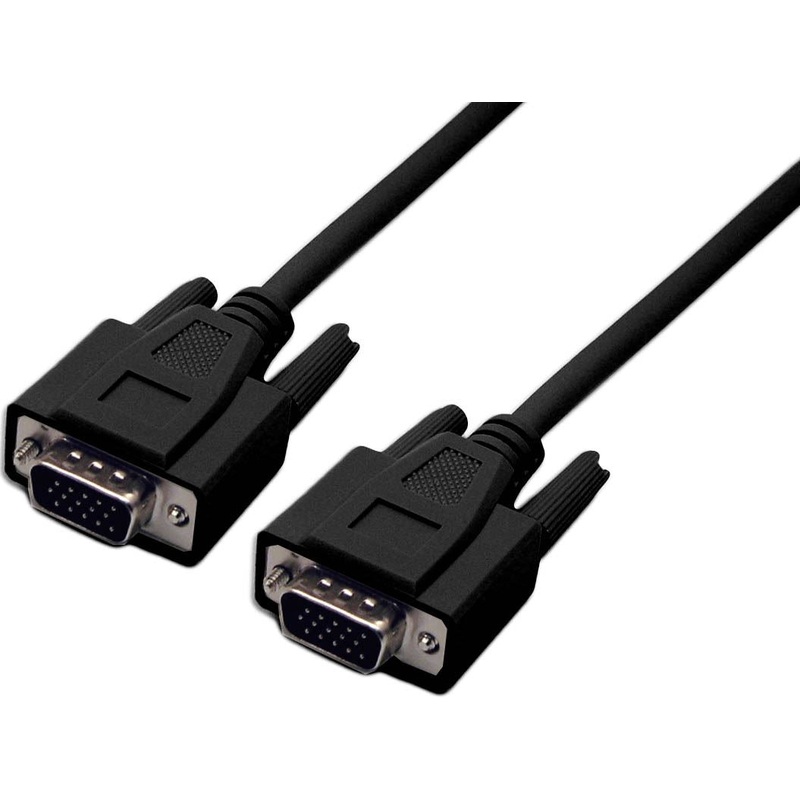 DYNAMIX  2m VGA Male/Male Monitor Cable. Moulded. Max Res: 800×600