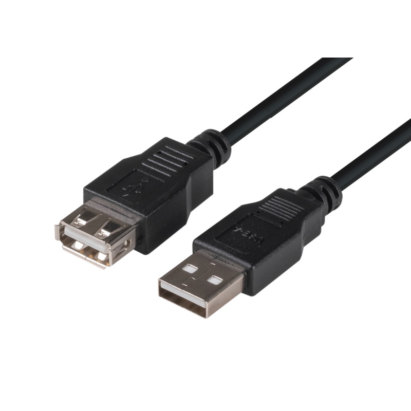 DYNAMIX 5m USB 2.0 Cable USB-A Male to USB-A Female Connectors.