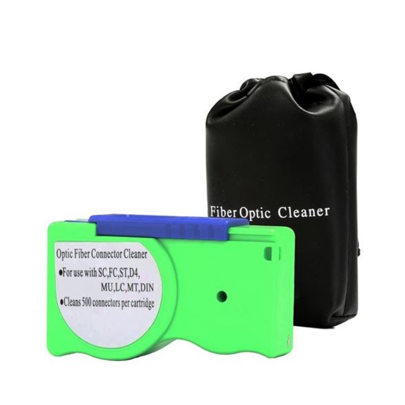 DYNAMIX Fibre Connector Cleaning Reel. Cleans all standard 2.5mm & 1.5mm connectors including LC, SC, ST, FC, MU. Up to 400 Cleans.