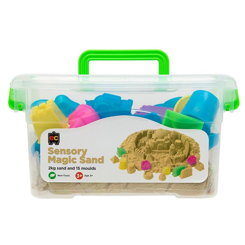 EC Sensory Magic Sand with Mould 2kg Natural
