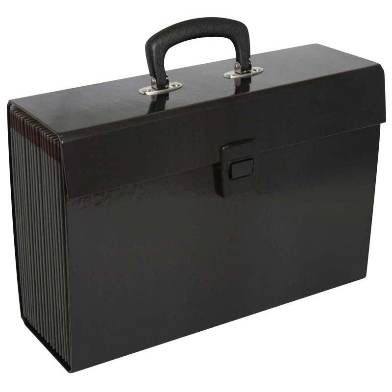 FM File Expanding Vivid Black 19 Pocket