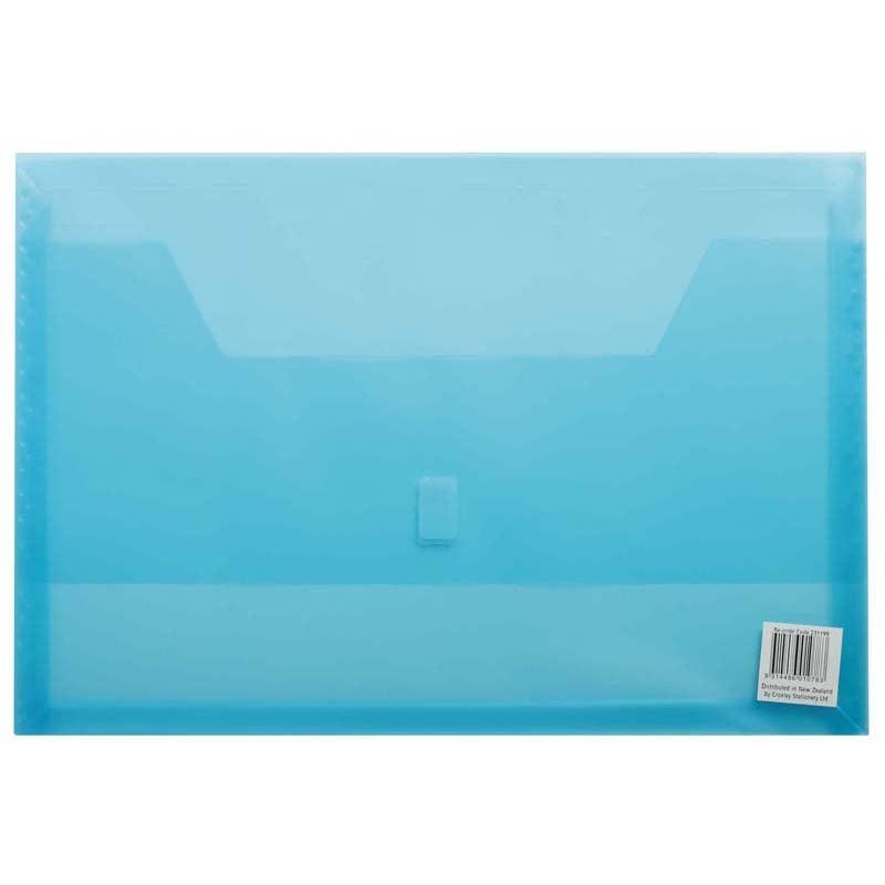 FM Wallet Polywally 325F Blue Transparent