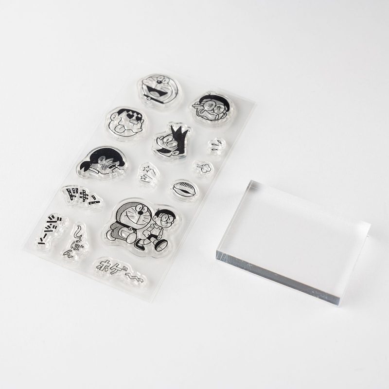 Hobonichi Doraemon’s Clear Stamp (How is your day?)
