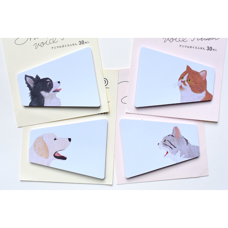 Paperable Animal Voice Sticky Note
