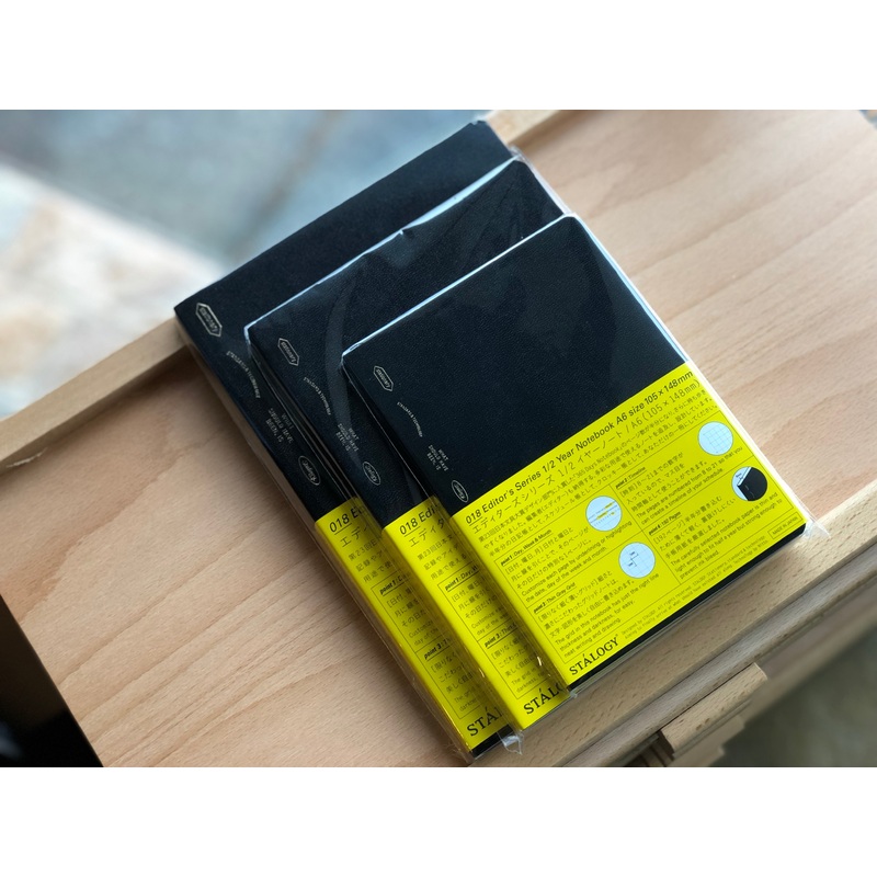 Stalogy Editor’s Series 365Days Notebook – B6 – Black