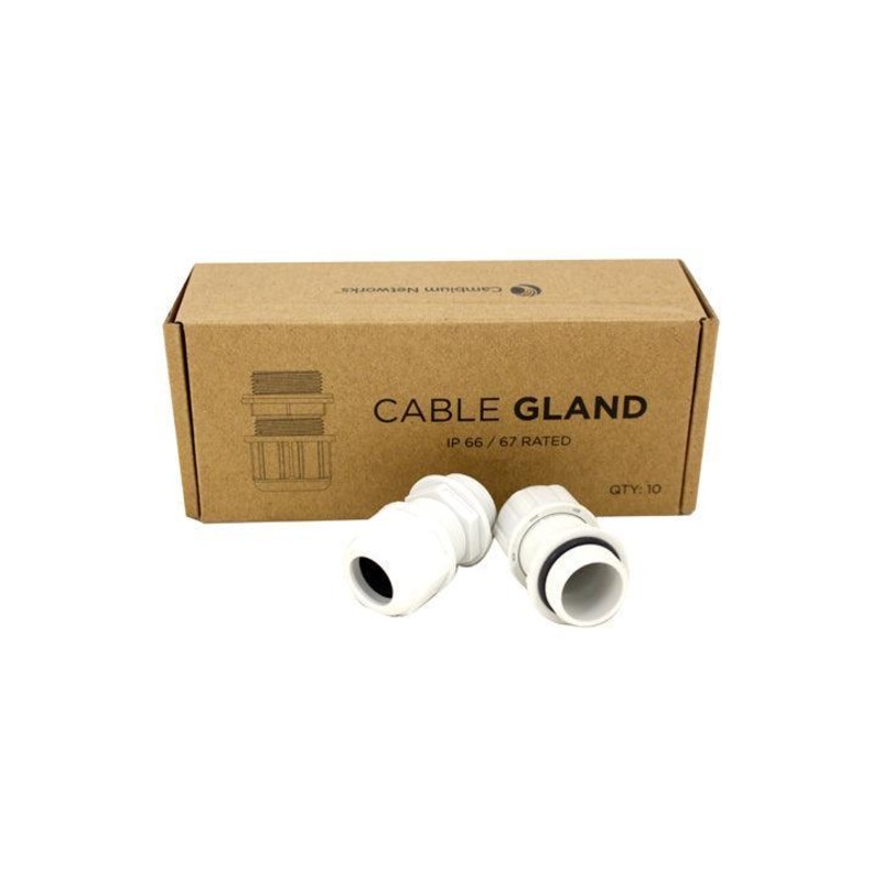 CAMBIUM CABLE GLAND FOR 6-9MM CABLE M25 10-PACK