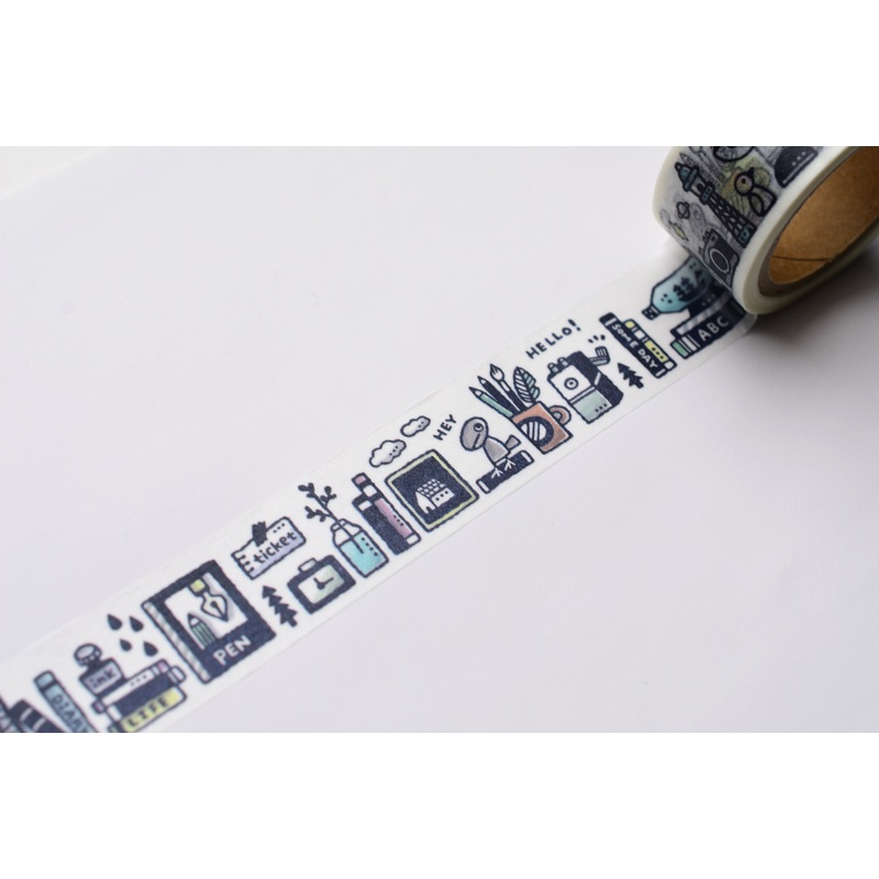 Papier Platz x eric – Bookshelf Masking Tape
