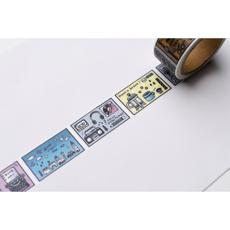 Papier Platz x eric – Days Masking Tape