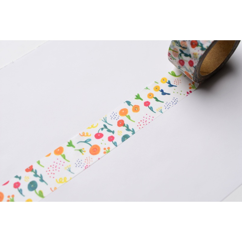 Papier Platz x kurogoma – Flower Field Masking Tape