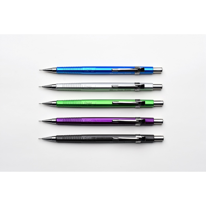 Pentel P205 Mechanical Pencil – 0.5mm – Metallic
