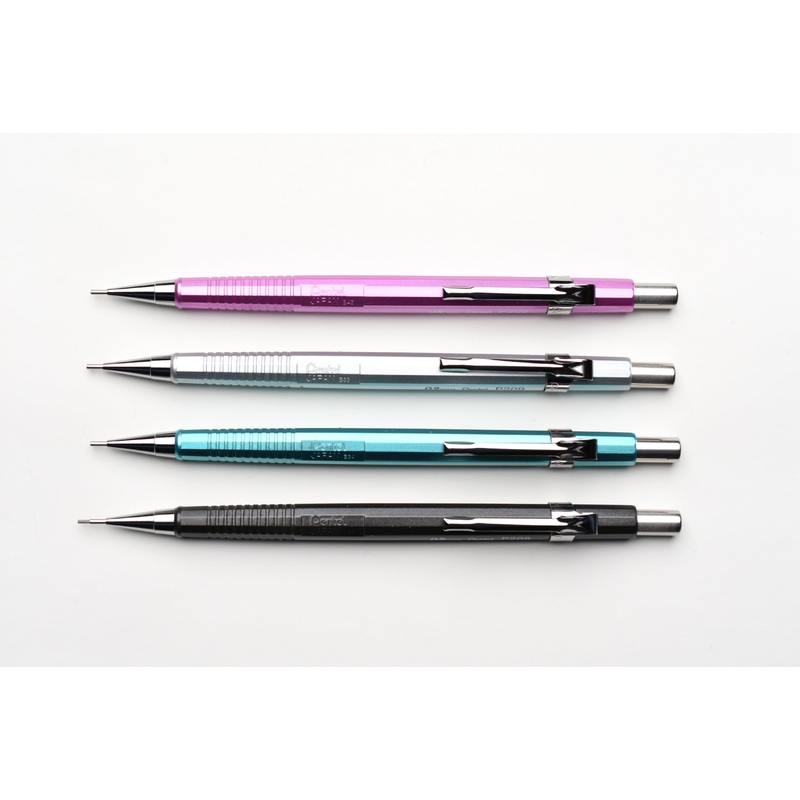 Pentel P209 Mechanical Pencil – 0.9mm – Metallic