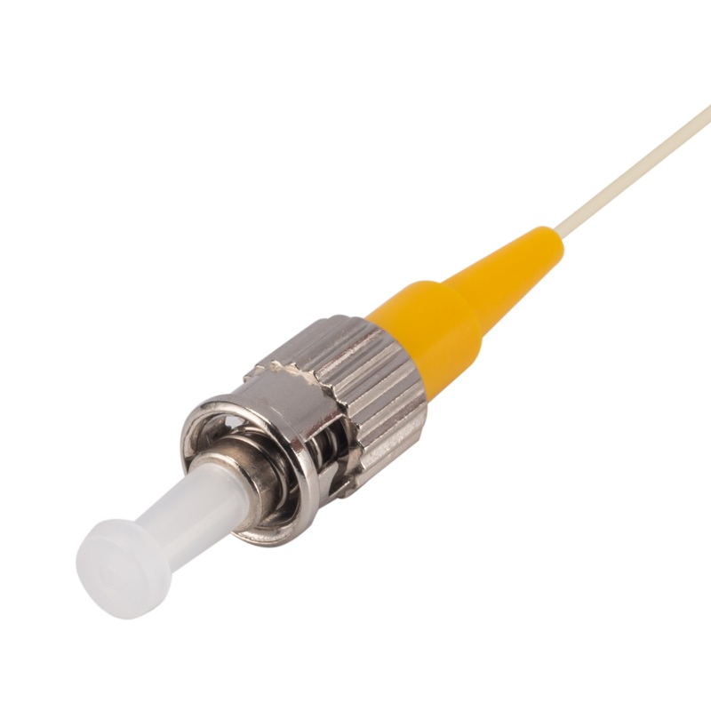 DYNAMIX 2M ST Pigtail G657A1 6 Pk Colour Coded, 900um Single-mode Fibre, Tight Buffer LSZH Jacket