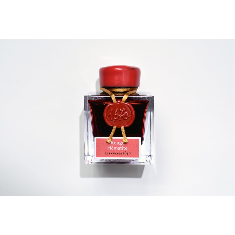 J. Herbin – 1670 Rouge Hematite – 50mL bottled ink